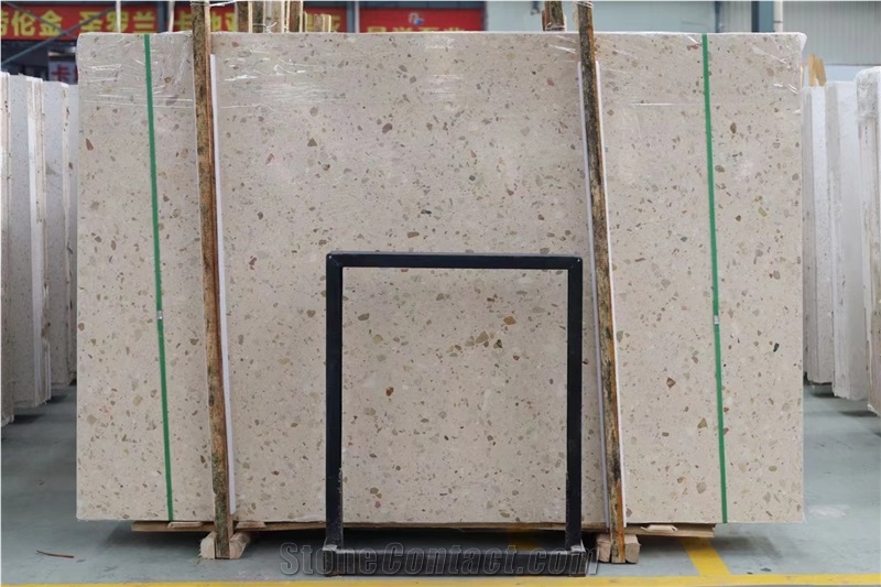 Royal Beige Terrazzo Slabs
