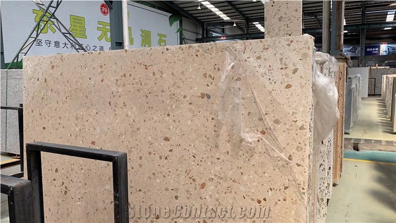 Royal Beige Terrazzo Slabs