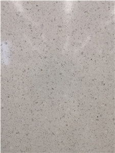 Snow White Artificial Stone Terrazzo Slabs And Tiles