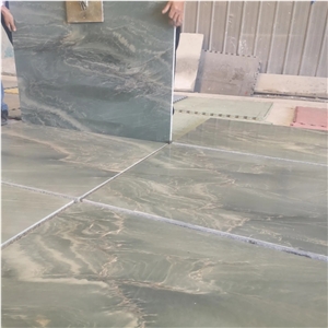 Indian Green Marble Backed Composite Panels For Indoor Fabrication