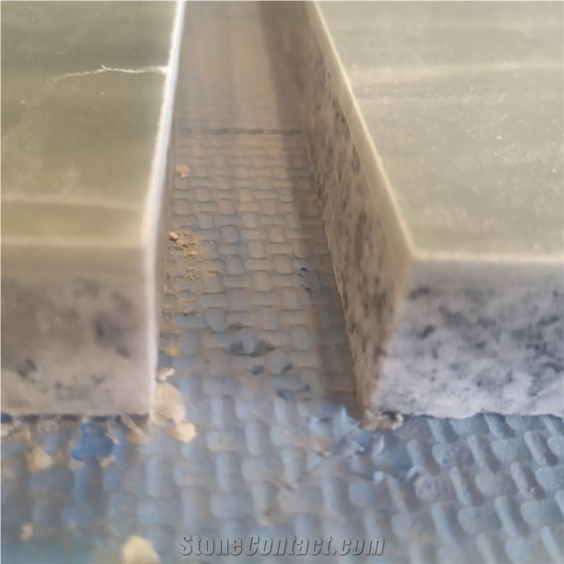 Indian Green Marble Backed Composite Panels For Indoor Fabrication