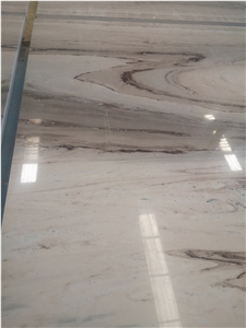 Platinum Sands Marble Backed Artificial Compound Stone For Interior