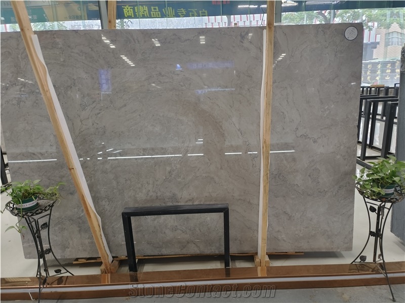 Modern Design Mona Lisa Grey Marble Wall & Floor Slab