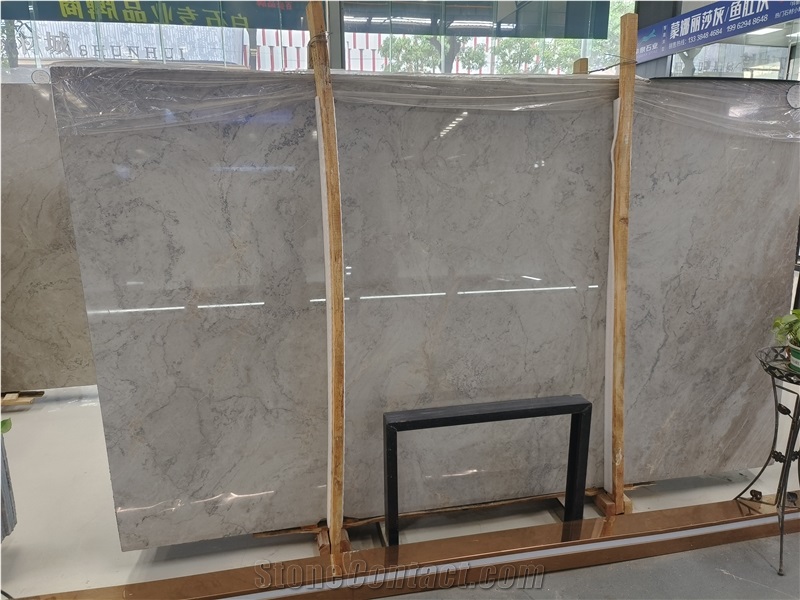 Modern Design Mona Lisa Grey Marble Wall & Floor Slab