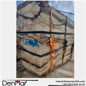 Calacatta Copper Marble Blocks