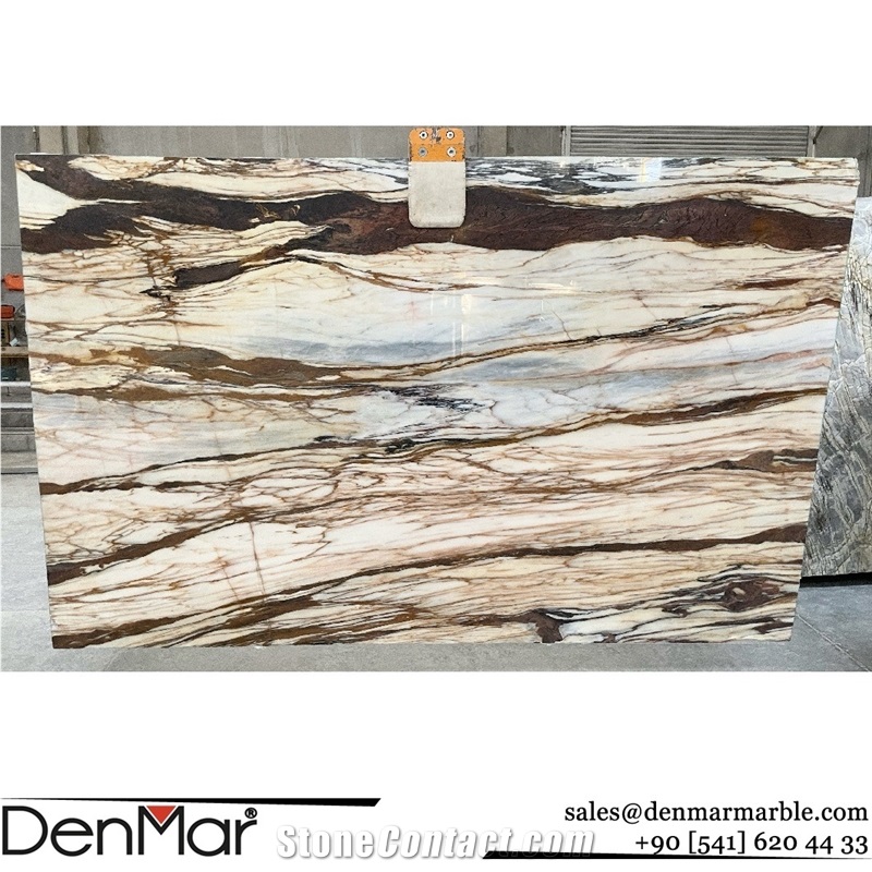 Calacatta Copper Marble Slabs