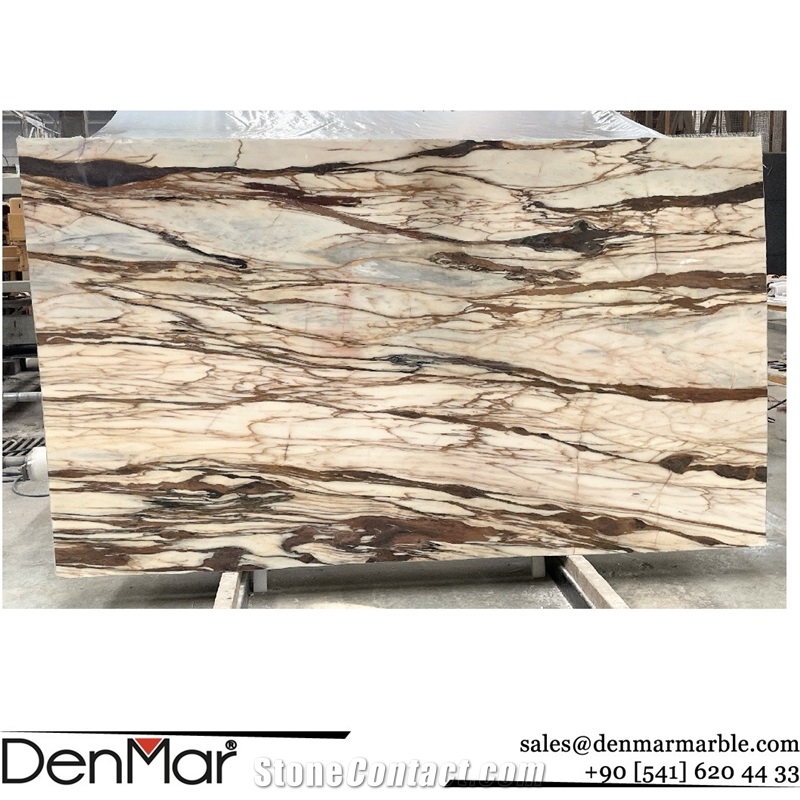 Calacatta Copper Marble Slabs