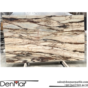 Calacatta Copper Marble Slabs