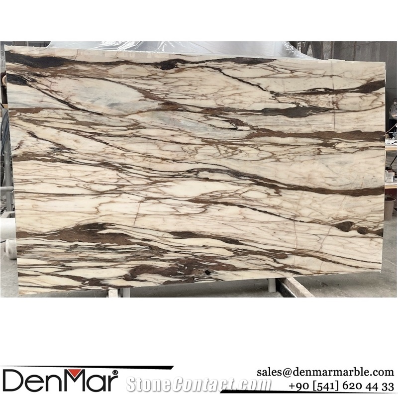 Calacatta Copper Marble Slabs