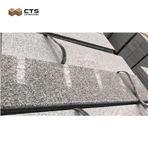 G602 Cheap Grey Granite Stair Riser  Wholesale Custom Size