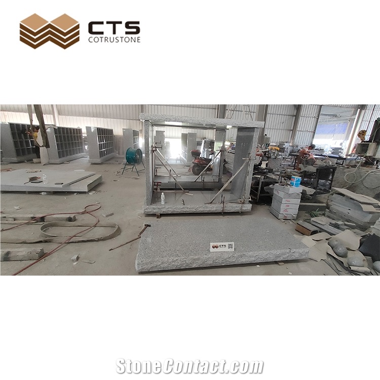 Grey Granite Columbarium Custom Size Free Drawing Canada