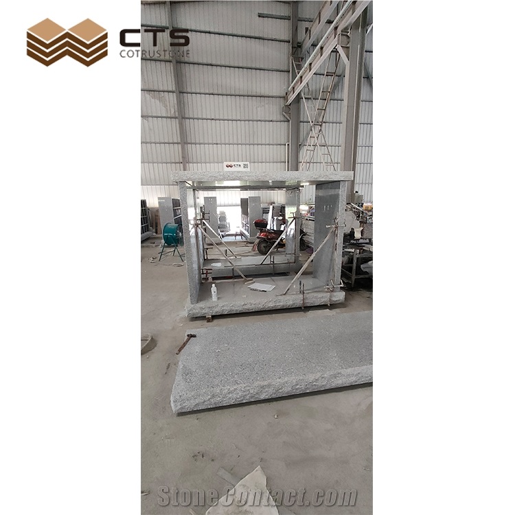 Grey Granite Columbarium Custom Size Free Drawing Canada