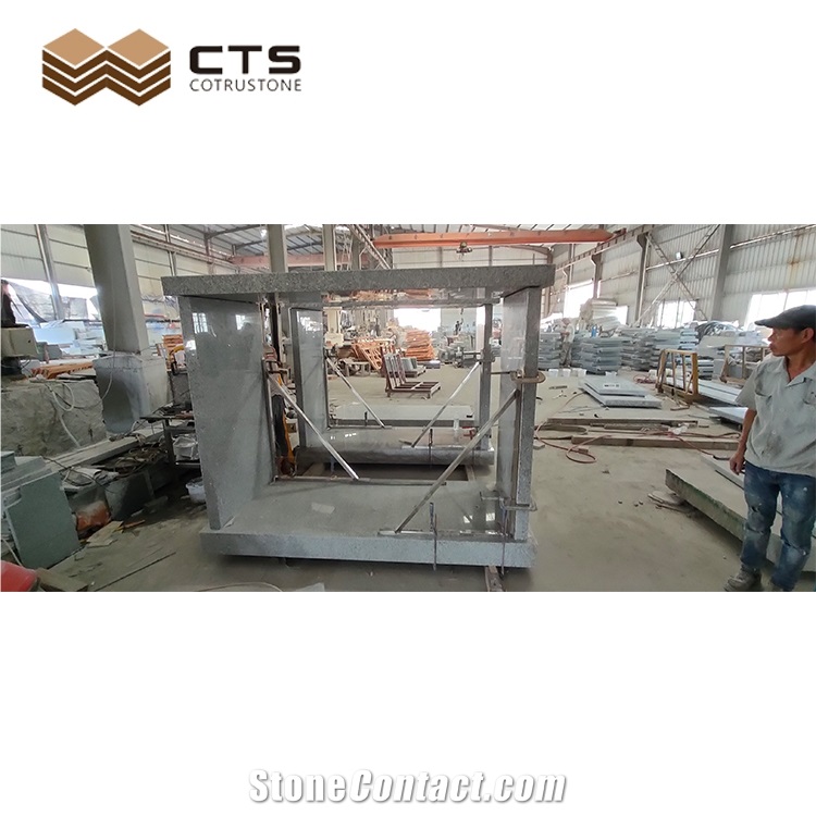 Grey Granite Columbarium Custom Size Free Drawing Canada