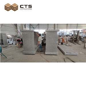Grey Granite Columbarium Custom Size Free Drawing Canada