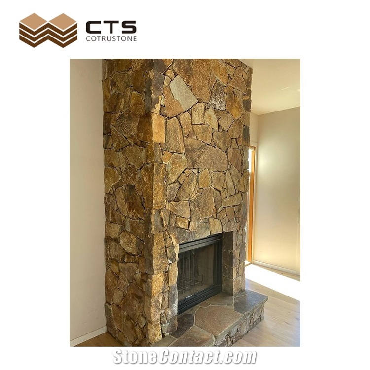 Hot In Australia Dark Brown Slate For Wall Cladding Flagstone