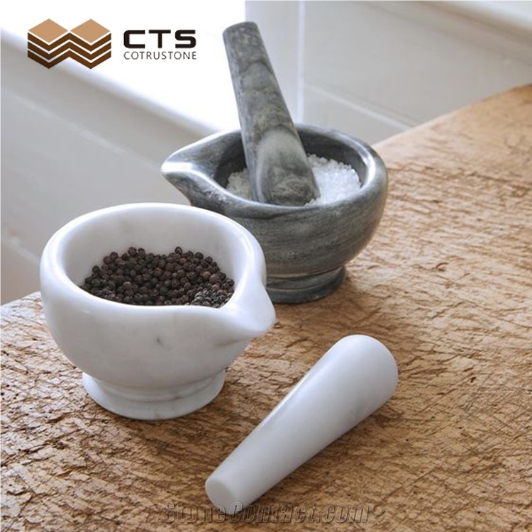 Marble Stone Mortar Coffee Grinding Bowl Wholesale Price