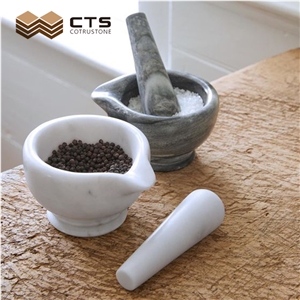 Marble Stone Mortar Coffee Grinding Bowl Wholesale Price
