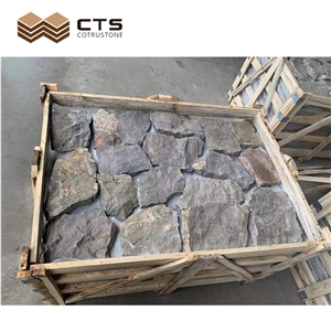 Thin Grey Culture Stone Slate Per Square Meter Cheap Price