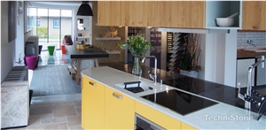 Brilliant Arabesco Quartz Kitchen Countertop