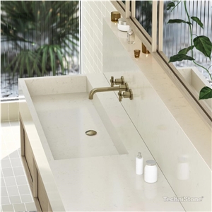 Noble Villa Quartz Bathroom Top And Farm Sink Noble Villa Quartz Bathroom Top And Farm Sink