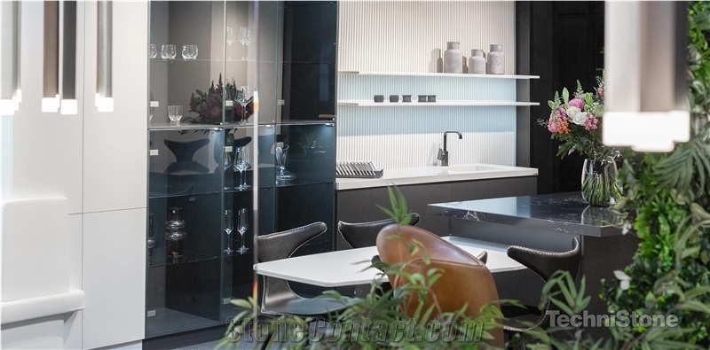 Noble Villa Quartz Kitchen Countertops