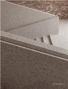 Taurus Terrazzo White Stairs