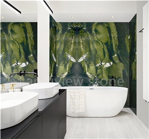 Verde Avocatus Quartzite Countertop Bath Tops