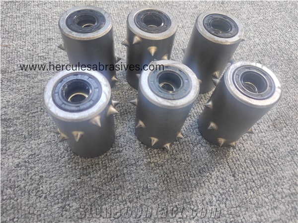 Bush Hammer Roller For Litchi Surface