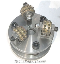 Fast Connection Hand Operation Rocker Type Bush Hammer Plate