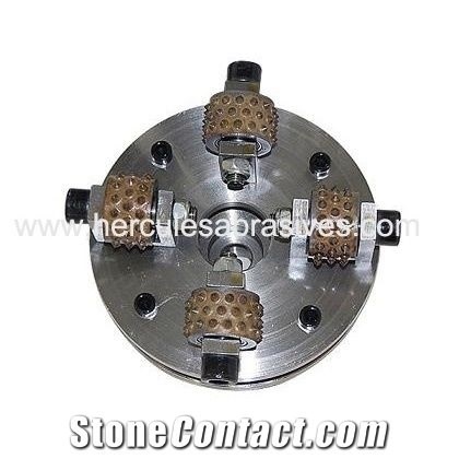 Fast Connection Hand Operation Rocker Type Bush Hammer Plate