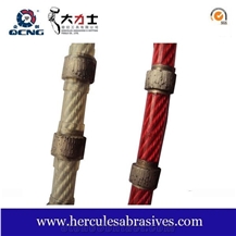 Plastic Coated Diamond Wire/Rope Saw For Stone Profiling Plastic Coated Diamond Wire/Rope Saw For Stone Profiling