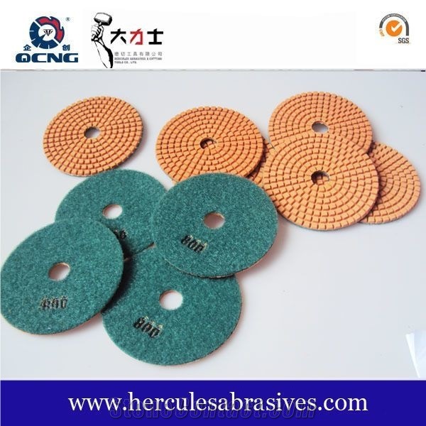 Premium Flexible Dry Polishing Pad For Granite/Marble