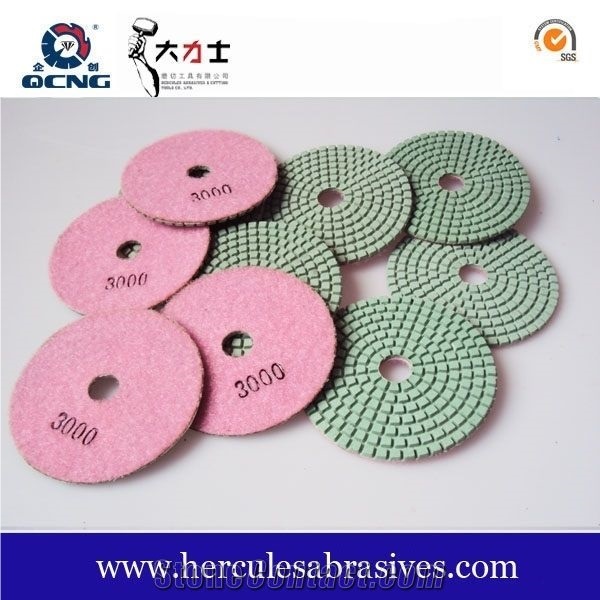 Premium Flexible Dry Polishing Pad For Granite/Marble