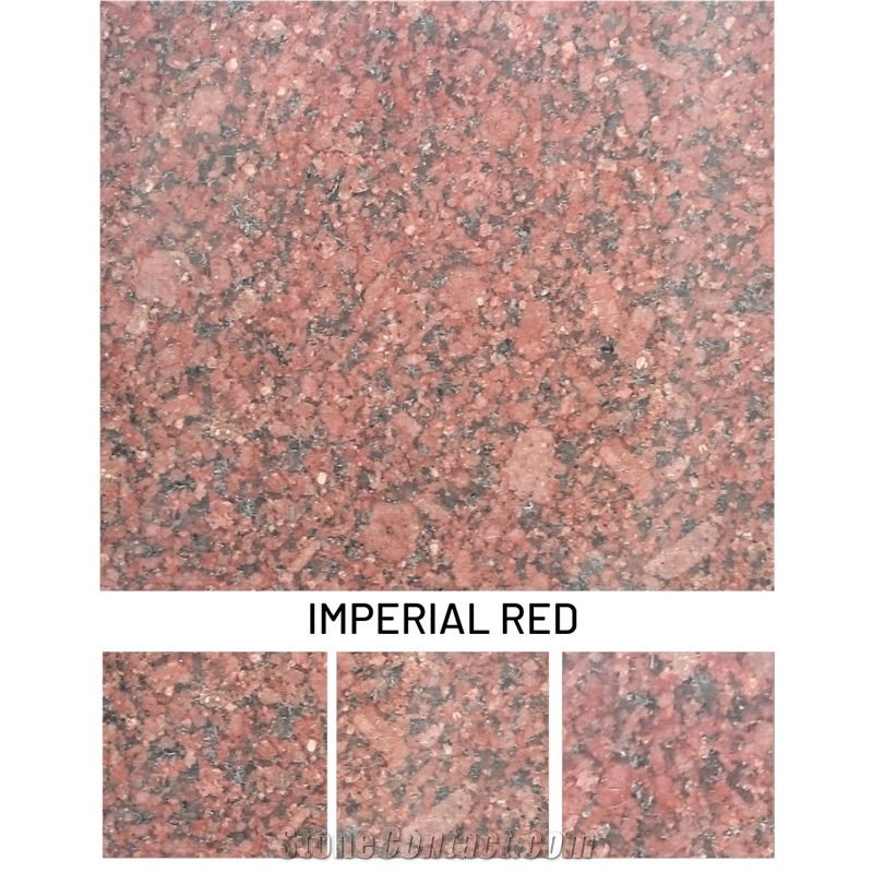 Imperial Red Granite Stones