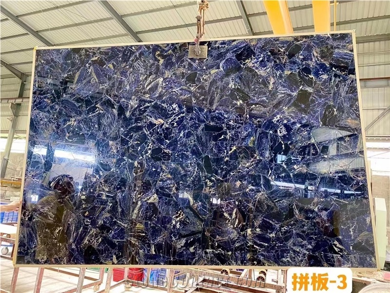 Veinstone Gemstone Blue Semiprecious In China Stone Market