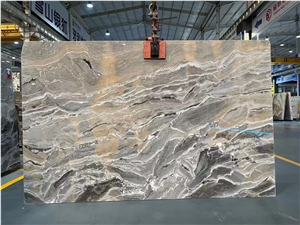Fantasy Brown Marble Venice Glacier Sands Cadbury Slab