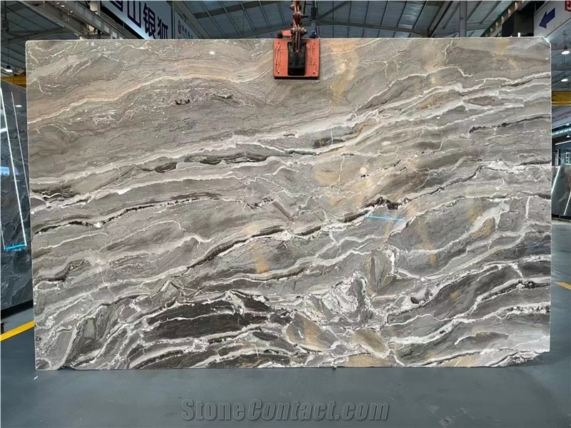 Fantasy Brown Marble Venice Glacier Sands Cadbury Slab