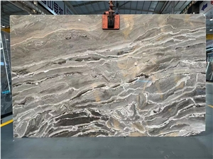 Fantasy Brown Marble Venice Glacier Sands Cadbury Slab