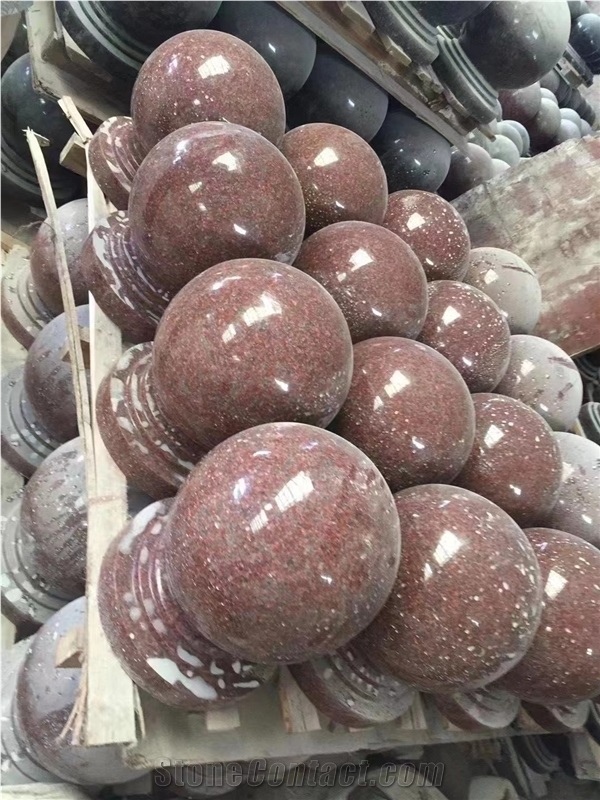 Granite Parking Stone Ball Roadblock Ball Parking Obstacle
