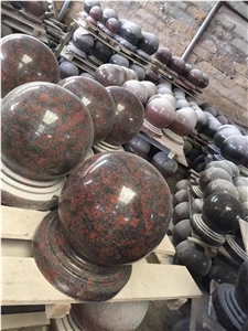 Granite Parking Stone Ball Roadblock Ball Parking Obstacle