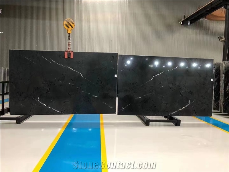 Negresco Quartzite Black Slab Tle In China Stone Market