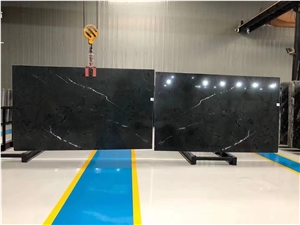 Negresco Quartzite Black Slab Tle In China Stone Market