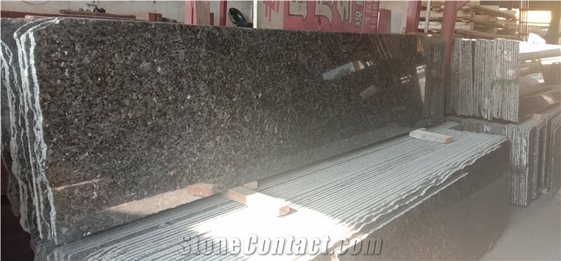 Norway Silver Pearl Granite Slabs Interior Floor Tiles