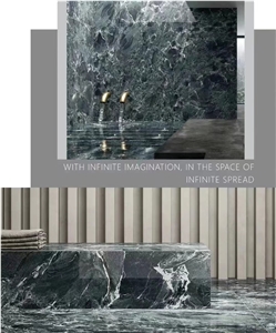 Verde Alpi Scuro Veryt Des Alpes Nicolaus Verdi Marble Slab