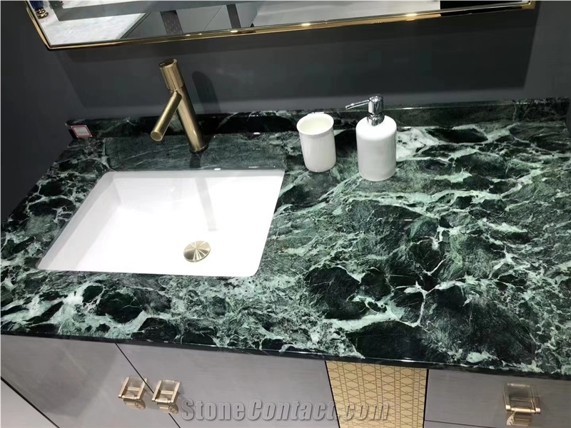 Verde Alpi Scuro Veryt Des Alpes Nicolaus Verdi Marble Slab