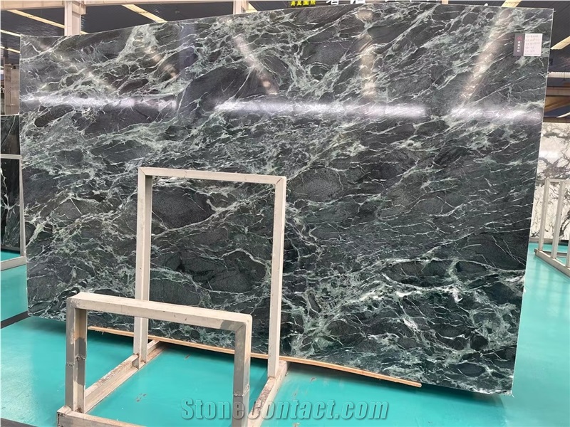 Verde Alpi Scuro Veryt Des Alpes Nicolaus Verdi Marble Slab