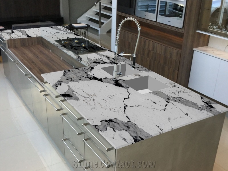 Brazil Natural White Patagonia Granite  Artificial Stone