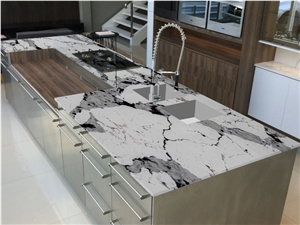 Brazil Natural White Patagonia Granite  Artificial Stone