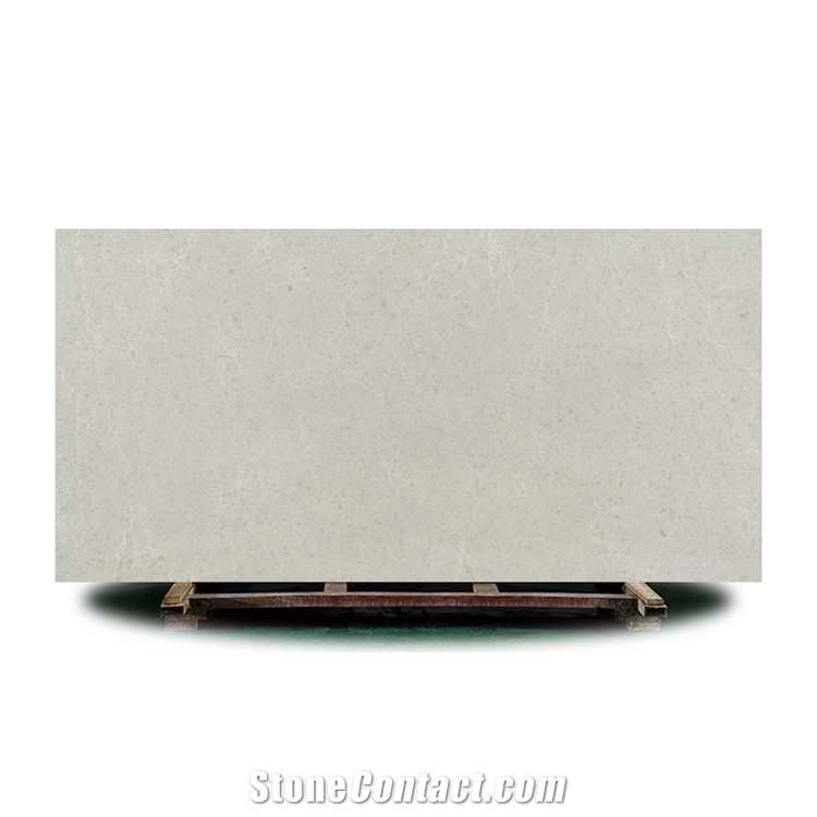 Cheap Beige Quartz Slab Pattern Price
