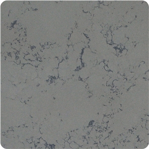 Grey Marble Quartz Polished Surface Slab